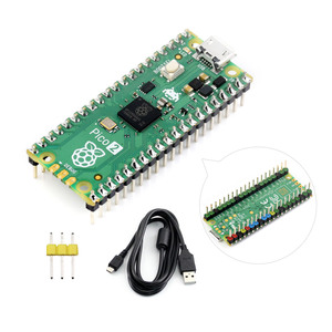 Raspberry Pi Pico 2 mikro denetleyici kartı, resmi RP2350 çip çift çekirdekli geliştirme kiti'ne dayanmaktadır.