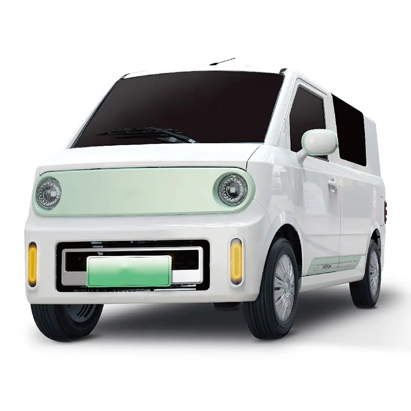 Surprise Price 2 Seater solar Electric Mini van 4x2 Delivery Truck Cargo Van Home New solar Electric Vehicle Cars