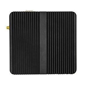 Mini caja de aleación de aluminio PC sin ventilador Control Industrial computadora integrada con J6412 RS232 COM 4USB y 4SSD DDR4 RAM US/EU/JP enchufe - Product Image 5