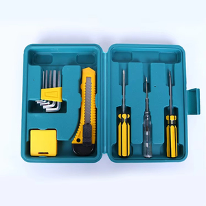 Sıcak fabrika doğrudan satış 10 el aletleri destek OEM özel 1 yıl garanti acil donanım ev tipi el aleti takım - Product Image 1