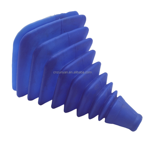 模制定制柔性硅胶三元乙丙橡胶NBR NR矩形方形橡胶波纹管 - Product Image 4