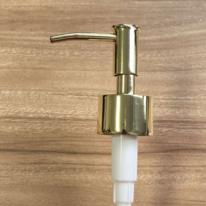 Çinko alaşımlı sabun ve losyon dağıtıcılar yedek pompa için 28/400 şişe kavanoz, banyo vida losyon pompa kafası