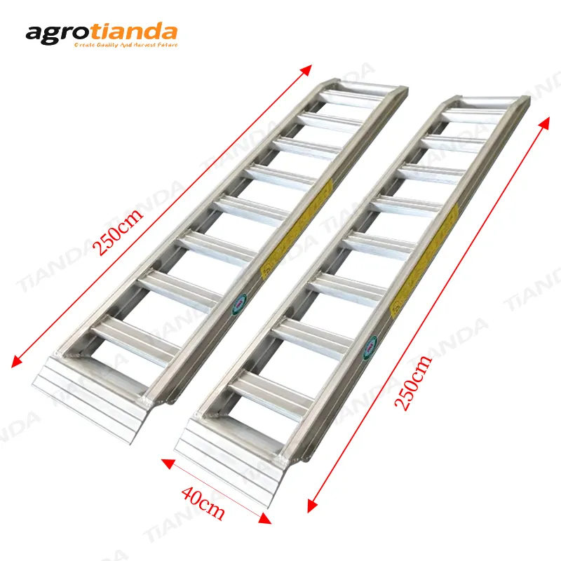 Suitable for Rubber Track Machine Loading Aluminium Ladder Ramps