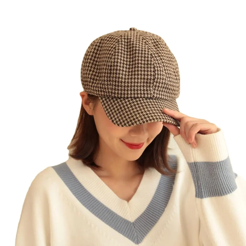 Gorra plana con diseño de espiga para niño, gorro plano con diseño de boina en espiga, estilo Gatsby Peaky Blinders, 50 unidades