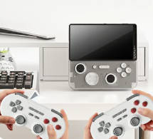 Translucent white dual-handle