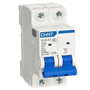 Chint NXB-63 MCB 1P 2P 3P 4P 1A 2A 3A 4A 6A 10A 16A 20A 32A 40A 63A eğrisi B C D Chnt minyatür devre kesici - Product Image 2
