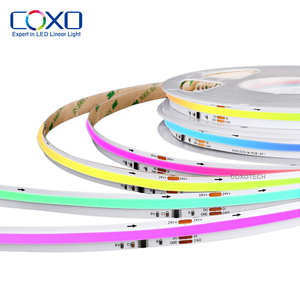 Ws2812b tira de led cob color colorido DMX digital 2812b ws2812 pixel 5V rgbic tira de luz LED direccionable ws2812b - Product Image 1