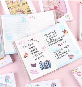 Mini cubierta de PP diario de bolsillo portátil Steno Memo Notebook Pocket Notebook caja de regalo Manual Ledger pequeños cuadernos lindos para niñas - Product Image 6