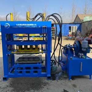 Línea de producción de máquina para hacer bloques a pequeña escala - Product Image 1