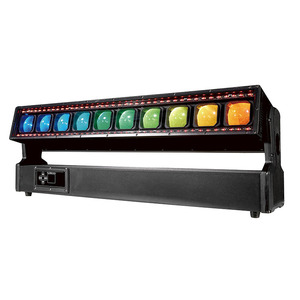 AOPU Rattlesnake 10 X 60W RGBW <strong>LED</strong> and 140x0.3W RGBW CW <strong>LED</strong> Matrix Pane <strong>LED</strong> Strip Party Light DMX for Disco Bar - Product Image 4