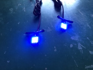 Yeni varış 9LEDs şeytan göz 3.0 inç projektör Lens akış RGBW renk kovalayan far projektör Lens için 2.5 inç araba işık - Product Image 4