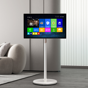 高品質AndroidシステムスマートムーバブルTV360度回転スクリーン2732インチタッチスクリーンモニター内蔵バッテリー - Product Image 5