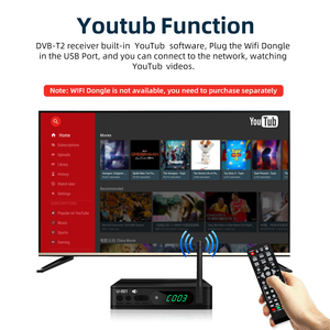 กล่องรับสัญญาณ Full HD MPEG 2 4 OSD 1080P DVB T2 - Product Image 5