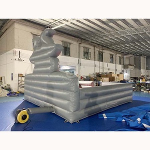 Crazy Ride Electric Raging Bull Inflatable Mechanical Bull Rodeo with Red Eyes and Smoke Effect - Product Image 4