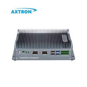 コンパクトインダストリアルミニPC 2 LAN 8 USB 6 COM RS232 485 16GB/32GB/64GB Windows 11 Pro 8-Fanless L0ミニコンピュータ - Product Image 1