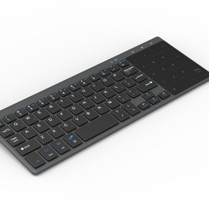 ABS Universal 2,4G Teclado inalámbrico Qwerty Teclado inalámbrico árabe-inglés Teclado inalámbrico con panel táctil y teclado numérico - Product Image 3