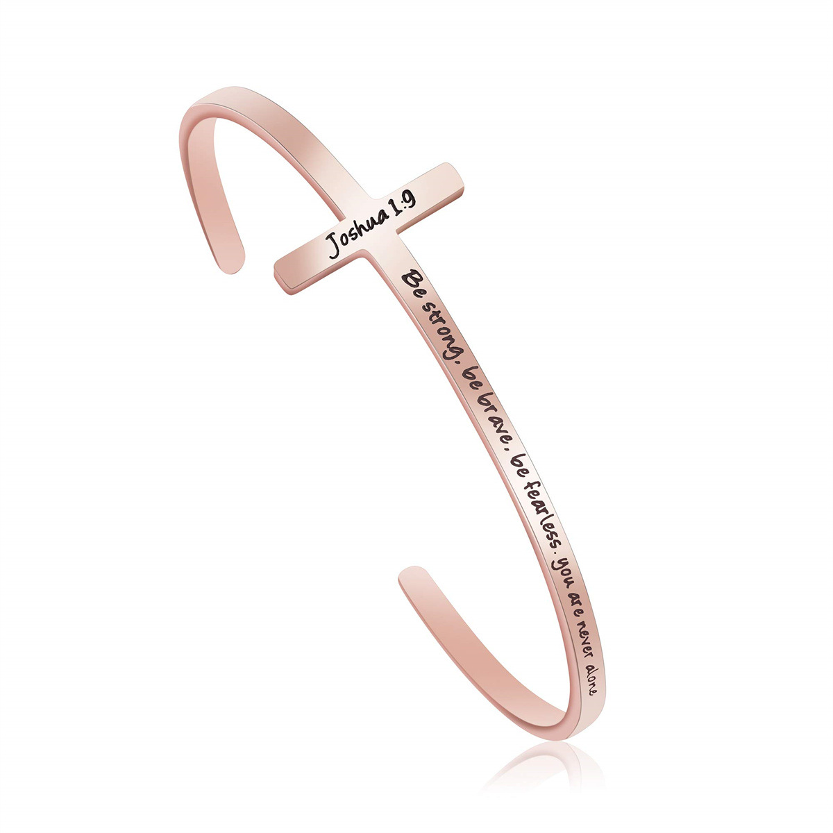 Or rose - Soyez forts _ Soyez courageux _ Soyez intrépides. Vous - C8
