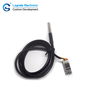 Transductor de temperatura térmica, sensor de temperatura, señal de serie Digital, salida TTL, ntc, air ds18b20 - Product Image 3