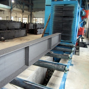 Roller Conveyor Shot <strong>Blasting</strong> Machine Automatic Sand <strong>Blasting</strong> for H Beam - Product Image 2
