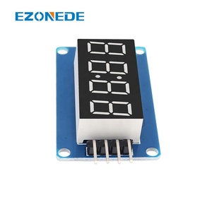 TM1637 modulo Display a LED per 7 segmento 4 bit 0.36 pollici orologio anodo rosso tubo digitale quattro Driver seriale Board Pack - Product Image 4