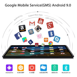 Tablet Android Tablet da 10 pollici con tastiera Mouse 4gb Ram 64gb Rom/128gb Android 10.0 Dual Sim 4g 8mp fotocamera 8000mah Tablet PC