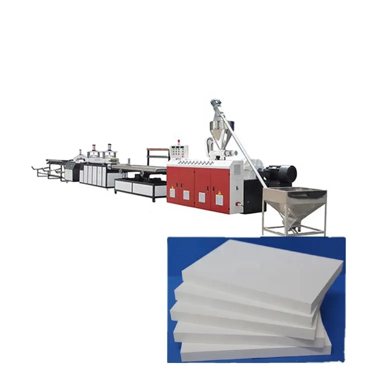 Machine à polir pour fabrication de plaques à mousse, en plastique, PVC WPC, extrudeuse de plastique, ligne de production
