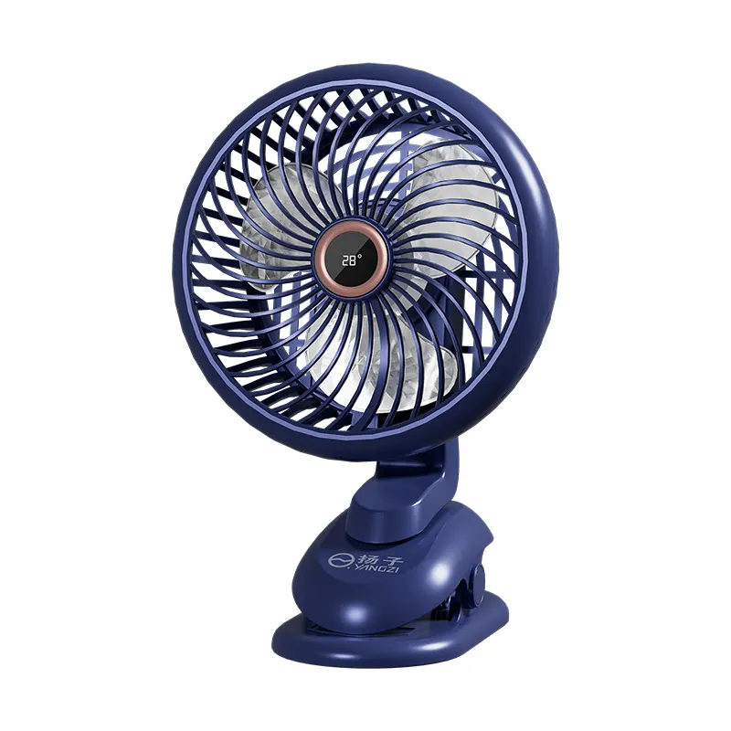 Ventilatore portatile a Clip a 5 ingranaggi USB ricaricabile a batteria Mini pavimento a basso rumore estivo ventilatore elettrico per la casa camera da letto ufficio