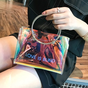 中国制造的时尚皮革手袋女士品牌批发品牌金属手柄长链手袋