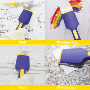 1.5&quot; Painting <strong>Scraper</strong> Perfect to Clean Floor and Wall With Anti-slip Grip Handle Double Edge Handy <strong>Scraper</strong> - Product Image 5