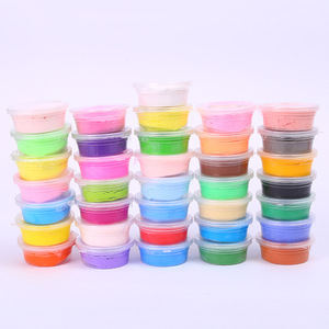 ขายส่งปลอดสารพิษซุปเปอร์ไลท์ดินเหนียวเด็ก DIY ของเล่นพื้นที่โคลนกล่องเครื่องมือสีชุดดิน - Product Image 3