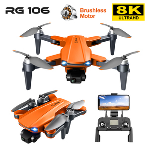 RG106 5G Wifi Remote Control Long Distance 8k HD Dual <strong>Camera</strong> Brushless Motor Professional <strong>GPS</strong> Model <strong>Drone</strong> <strong>Camera</strong> <strong>Drones</strong> - Product Image 3