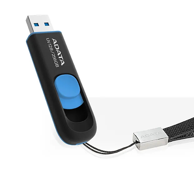 Original ADATA UV128 USB-Flash-Laufwerk USB-Stick 64GB 128GB Hochgeschwindigkeits-USB-Stick mit 3,2 Gen USB-Stick