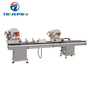 Yüksek kaliteli manuel kesici Pvc Upvc pencere kapı çift kafalı testere - Product Image 1