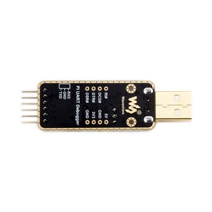 Raspberry Pi 5、タイプAポート、オンボードUARTコネクタ、高ボーレート伝送用UARTデバッガーモジュールへのUSB - Product Image 4