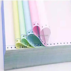 Formularios de papel NCR de computadora continua de 2 3 4 capas de alta calidad