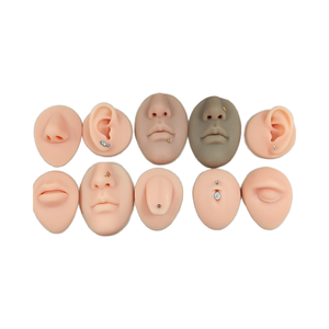 In Silicone modello orecchio bocca del naso orecchini di visualizzazione strumento di pratica per la scienza medica - Product Image 5