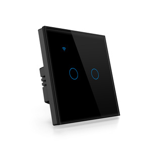 Wholesale EU Standard Smart Life APP <strong>Control</strong> 2CH EU Tuya Wifi Smart Home Wall Touch Switch for Home <strong>Automation</strong> <strong>System</strong> PST-TY-E2 - Product Image 5