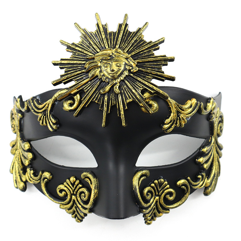 Roman sun god-black gold