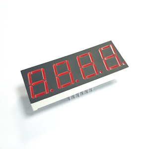 4 <strong>Digit</strong> 0.56 Inch Red 7 Segment LED Display High Brightness Common Anode Digital Panel for Electronics Projects - Product Image 1