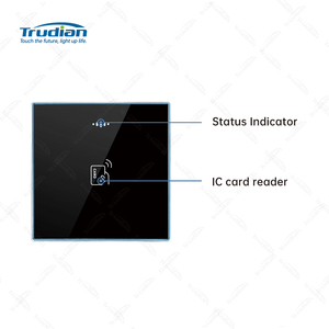 Tudian Oemブランドアルミ電子TCP IPネットワーク出口ボタンHF Rfid ICカードスタンドアロンドアアクセス制御カードリーダー