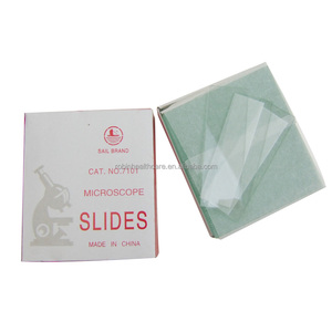 Alta calidad personalizable OEM soporte 7101 7105 portaobjetos de vidrio de microscopio para investigación de ciencia de laboratorio suministro de laboratorio esencial - Product Image 1
