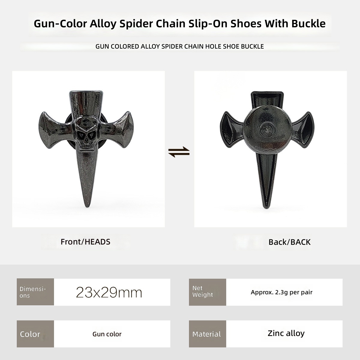23X29mm gun pervert head cross