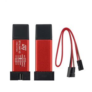 1Set ST-Link V2 stlink Mini STM8 STM32 ST LINK simulatore di programmazione Download con coperchio cavo DuPont