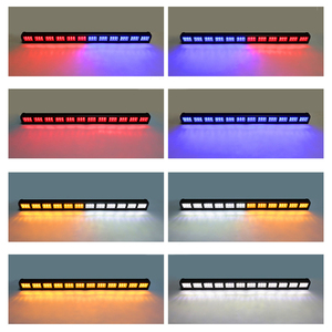 KEBOSIED iki renk araba genel uzun bar ışığı LED ön ve arka cam flaş uyarı ışıkları tavan ışığı - Product Image 6