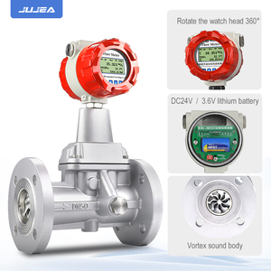 Medidor de flujo Vortex de precesión de aire comprimido, alarma de señal de salida de pulso, medidor de flujo de pantalla de conteo de alta calidad - Product Image 4