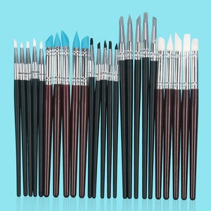 5 Cái Silicone Cao Su Tip Sơn Brushes Set Cho Craft Nail Pen Brushes Sơn Polymer Đất Sét Điêu Khắc <span class=keywords><strong>Fimo</strong></span> Công Cụ Mô Hình - Product Image 3