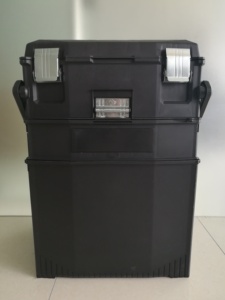 塑料手柄工具箱大号储物箱手推车工具箱 - Product Image 5