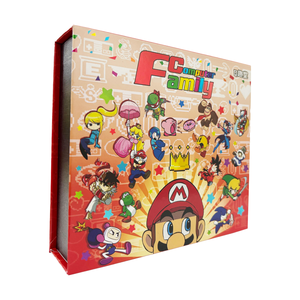 YZ Super Mario & Baby Pokemoned Trading Card Game Booster Box Infância Gameboy Coleção para a Família Computador Material de Papel
