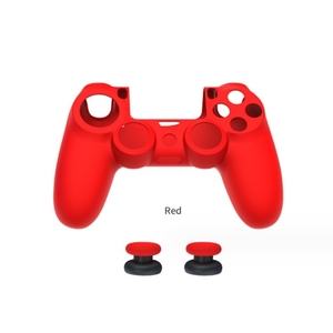 Per PS4 Controller pelle Cover antiscivolo in Silicone pelle impugnatura interruttore Cover Cover Cover Cover per PS4 - Product Image 5