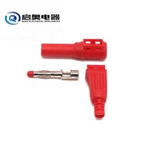 万用表附件4毫米直角插头测试引线组装音频连接器 - Product Image 3
